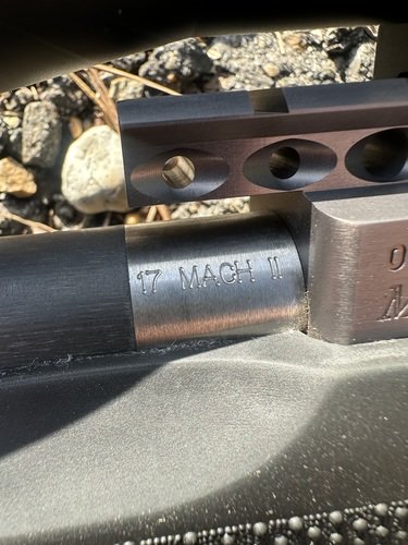 17 Mach 2 Rimfire Rifle