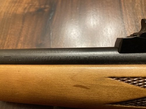 Winchester 670 30-06 trade