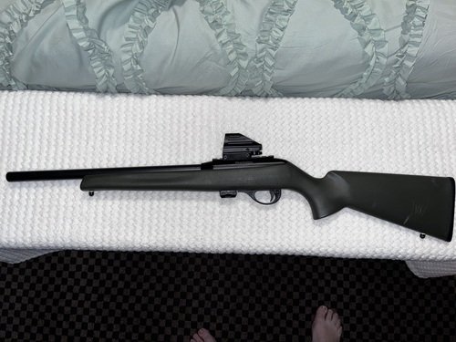 Remington 597 heavy barrel 22LR