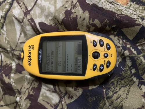 Magellan hand held satellite gps