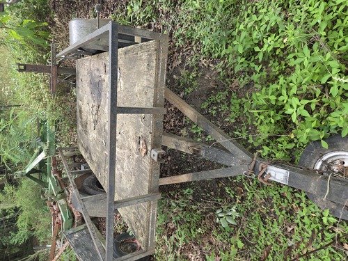 4x8 tilt bed trailer