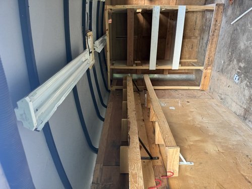 6x12 Enclosed Trailer w/ Custom Shelving 