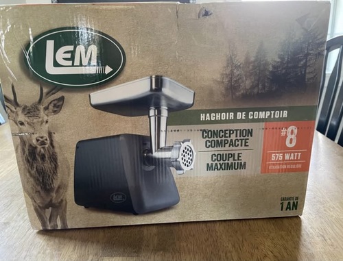 LEM meat grinder