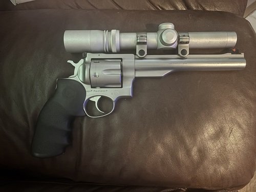 Ruger Redhawk 44mag With Burris Scope