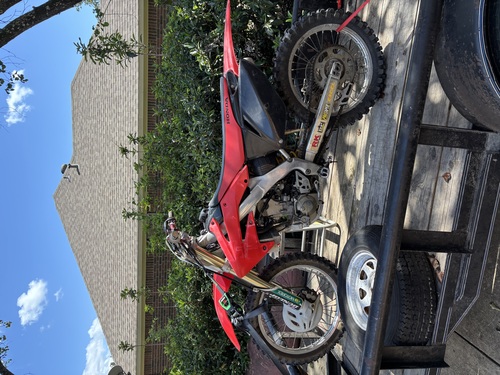2007 Honda 250R dirt bike