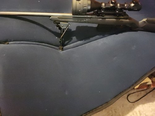 338 Lupua Magnum Savage 110 extreme long range rifle unfired