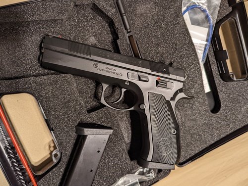 CZ 97B new in box, never fired 