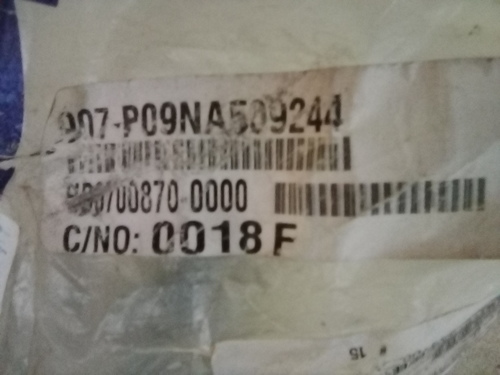 1996-1998 Honda Civic New Bumper Cover 