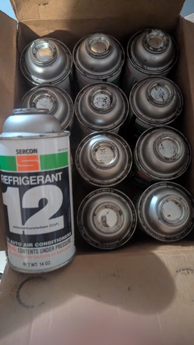 Freon 12 refrigerant