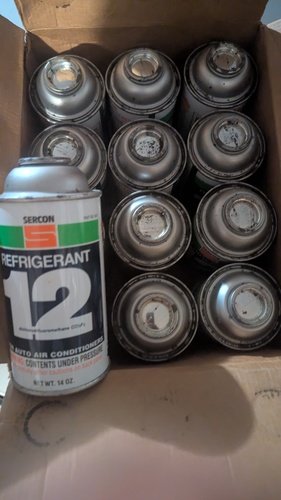 Freon 12 refrigerant