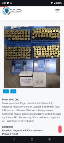 Ruger precision rifle 338LM