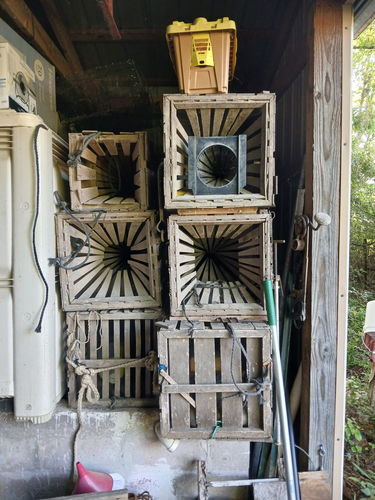 Wooden Catfish Traps