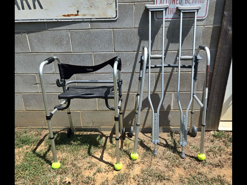 Handicapped Walkers/Crutches