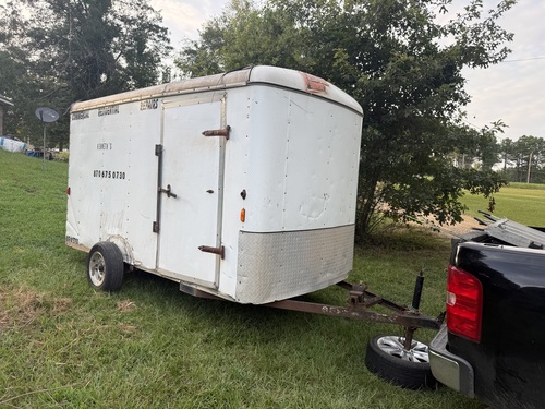 6x12 Enclosed Trailer w/ Custom Shelving 