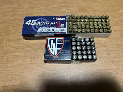 45 auto ammo
