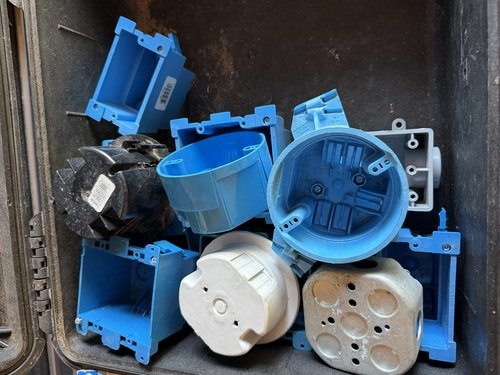 Left over electrical items
