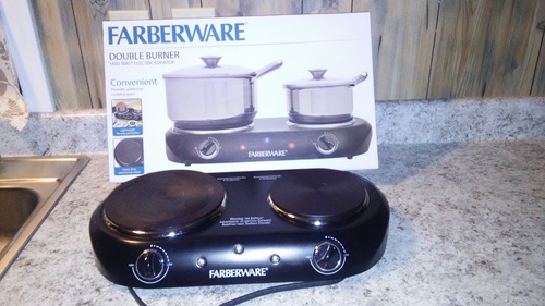    Two Electric Burners